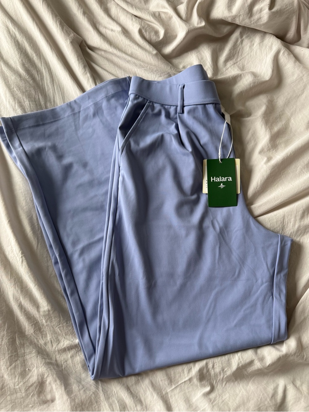 HALARA Lilac High-Rise stretch slacks